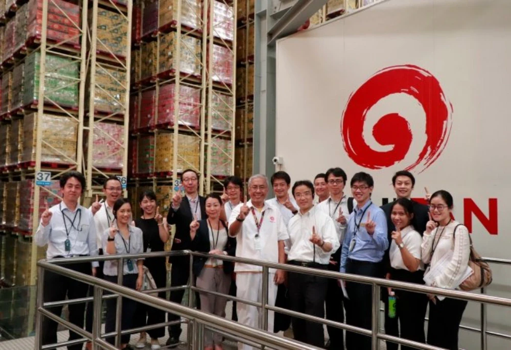 ICHI welcomed Japan External Trade Organization (JETRO) for a site visit of “Ichitan Green factory”