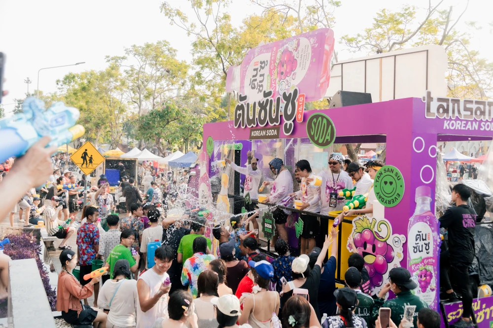 A Splash of Happiness: Ichitan’s 15th Anniversary Songkran Celebration is here to cool you down at Think Park Nimman!