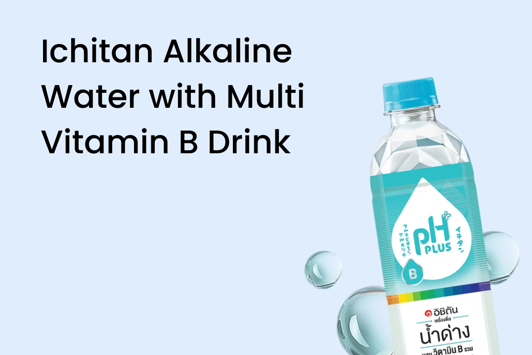 Ichitan Alkaline Water with Multi Vitamin B Drink