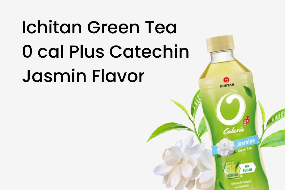 Ichitan Green Tea 0 cal ​Plus Catechin Jasmin Flavor