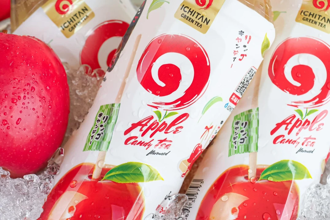 Ichitan Green Tea Candy Apple
